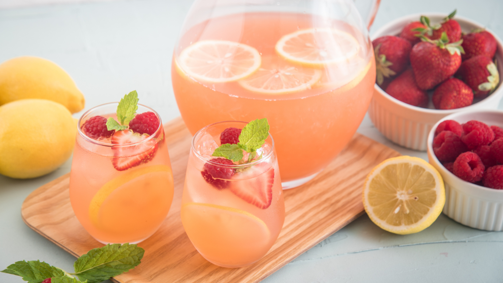 berry lemonade mocktail. zwanger en alcohol gaan niet samen